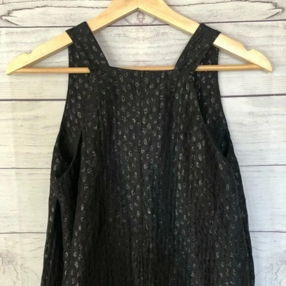 Club Monaco Black Animal Printed A-Line Shift Cocktail Dress 6 - Picture 7 of 8